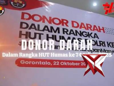 DONOR DARAH DALAM RANGKA HUT HUMAS KE 74 TAHUN 2025
