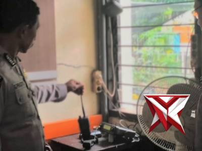 Serah terima piket penjagaan