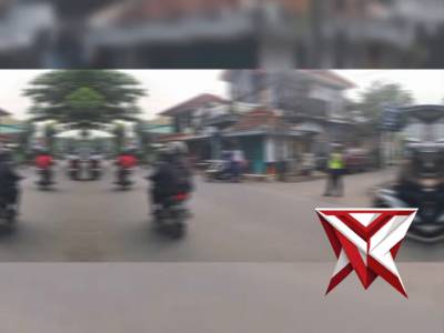 Poros pagi di simpang empat bangsri
