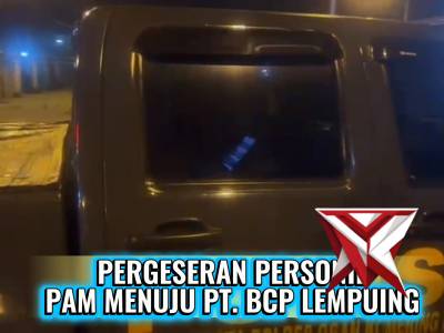 Apel Pergeseran Personil Pam Unras di PT. BCP Lempuing Oki