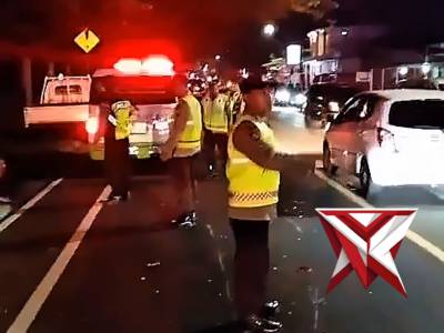 Respon Cepat Polsek Maospati Tangani Laka Lantas