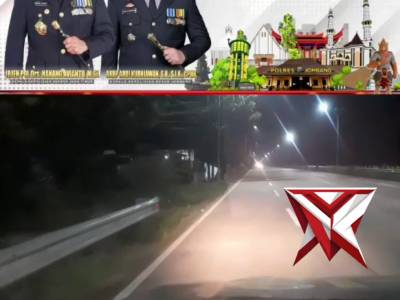 POLSEK PERAK PATROLI BLUE LIGHT