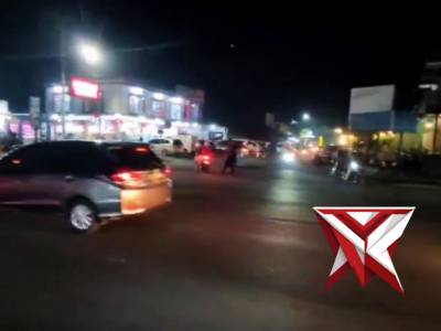 Kasat Samapta Polres Payakumbuh, AKP Aprimansural, S.H., memimpin langsung patroli Tim Raimas