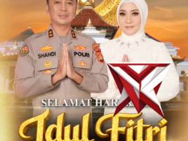 Kepala Kepolisian Daerah Sumatera Selatan Beserta Staff dan Jajaran Serta Bhayangkari Mengucapkan