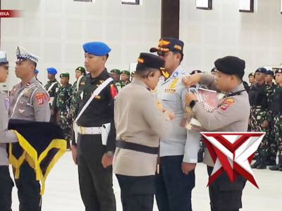 Apel Gelar Pasukan Operasi Kepolisian Terpusat Ketupat 2026 Polres Mimika