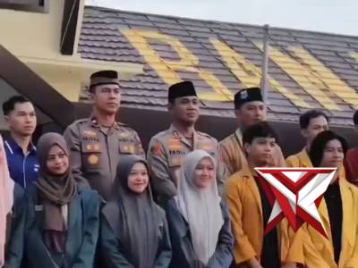 Polres Banjar Bersama BEM dan OKP Kabupaten Banjar Gelar Pembagian Takjil dan Buka Puasa Bersama