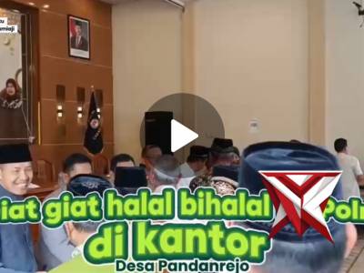 GIAT HALAL BIHALAL PP POLRI DI KANTOR DESA PANDANREJO