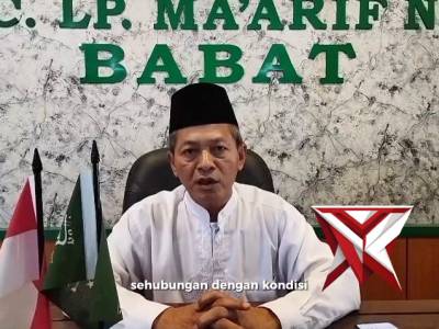 Pesan Damai dari Ketua PCNU Babat K.H. Makmum Efendi