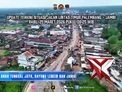Pantauan lalin palembang-  jambi dalam rangka pengamanan arus balik mudik lebaran 2026

Salam presis