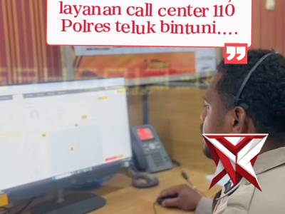 Call Center 110 Polres Teluk Bintuni. - PoliceTube