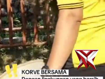 Korve bersama Anggota Polsek Candi