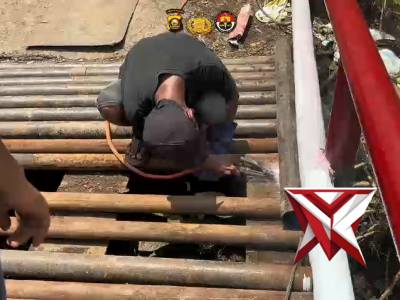 Renovasi jembatan sungai use Desa Pulau Panggung  Kec.Muara Kelingi Kab .Musi Rawas