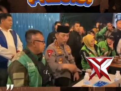 KAPOLRI DATANGI KEDAI ADO PRESISI DI SUMSEL