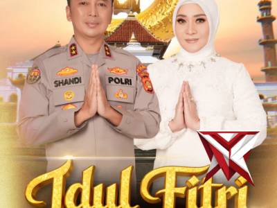 Kepala Kepolisian Daerah Sumatera Selatan Beserta Staff dan Jajaran Serta Bhayangkari Mengucapkan