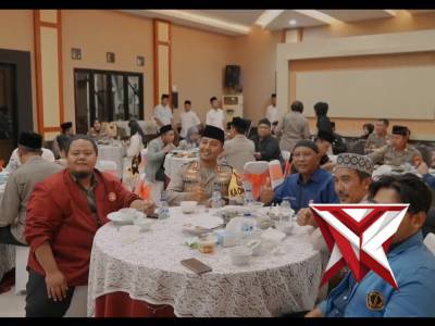 Buka Puasa Bersama, Polres Kediri Rangkul Ormas Keagamaan, Mahasiswa dan Wartawan Perkuat Sinergi