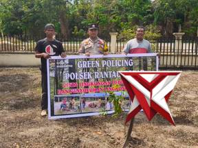 giat green policing oleh polsek rantau kopar