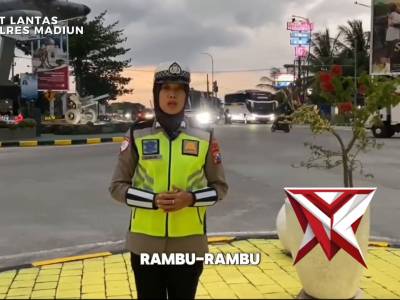 Pantauan arus lalu lintas di wilayah Kab. Madiun