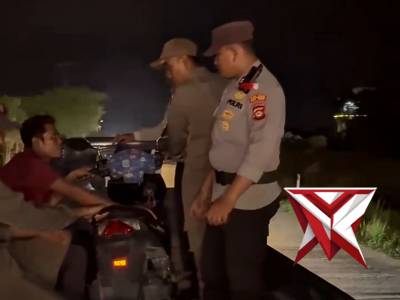 Pada hari Jumat tgl 20 maret 2026 sekira pukul 21.30 WIb Personil Gabungan Piket Pos Pam Petanggan t