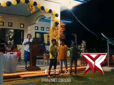 Syukuran Hari Bhayangkara Ke-79 Polsek Kisar