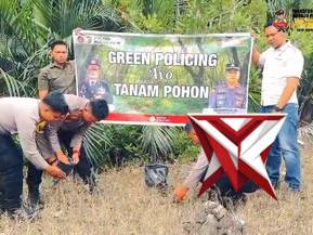 green policing oleh polsek panipahan