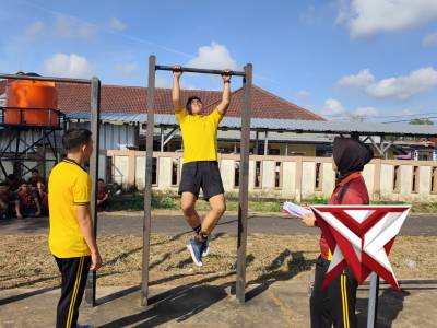 Kesamaptaan Jasmani Periode Semester II T.A. 2025 Hari Kedua Polres Belitung Timur