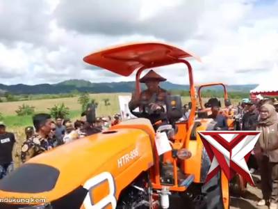 Komitmen Polri dalam mendukung program ketahanan pangan nasional.