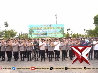 Gelar Program BELIDA, Polda Sumsel Tegaskan Komitmen Dukung Gerakan Indonesia ASRI - PoliceTube