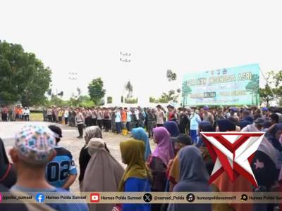 Gelar Program BELIDA, Polda Sumsel Tegaskan Komitmen Dukung Gerakan Indonesia ASRI