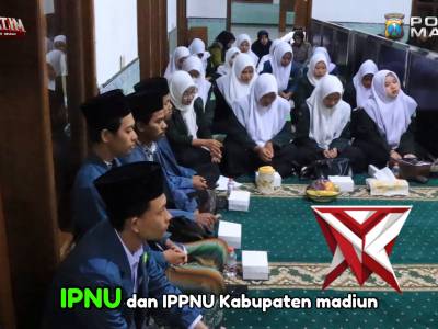 Doa Bersama Kapolres Madiun dengan PC IPNU IPPNU Kabupaten Madiun - PoliceTube