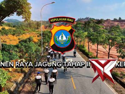 Kami Siap Mendukung Ketahanan Pangan Nasional  Polda Kepulaun Riau Melaksanakan Panen Raya Hasil Pan