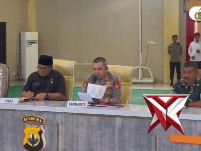 *Kapolresta Bengkulu Pimpin Rakor Kesiapan Pengamanan Idul Fitri 1447 H*