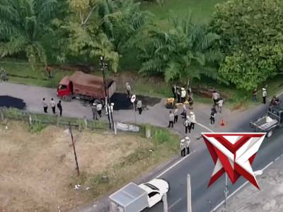 gerakan indinesia asri program belida pold sumsel polres oki