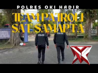 Team Patroli Sat Samapta Polres OKI