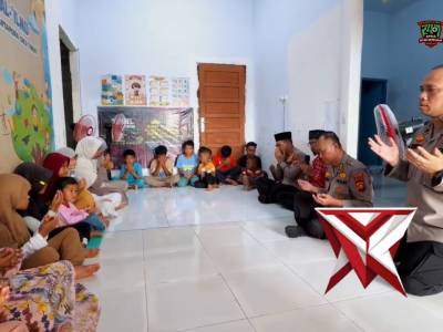 Kapolda sumsel memberi bantuan sumur bor ponpes tahfiz romadhob di oku timur - PoliceTube