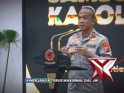 Serah Terima Penjabat Polda Jawa Barat