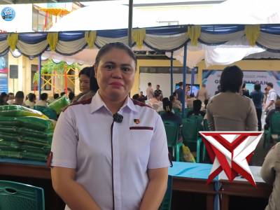 Kapolda NTT Tinjau Gerakan Pangan Murah, Lepas Armada Distribusi Beras Murah