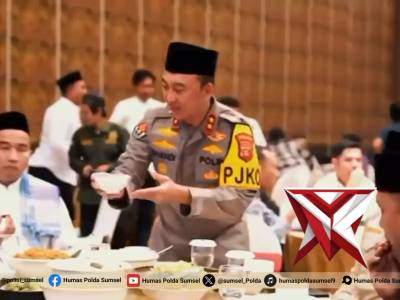Kapolda Sumsel Buka Puasa Bersama OKP dan Mahasiswa, Tekankan Kemitraan Strategis Jaga Kamtibmas
