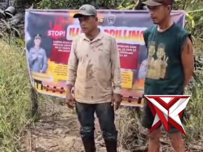 Himbauan stop IlLegal drilling dari BKPM sungai angit