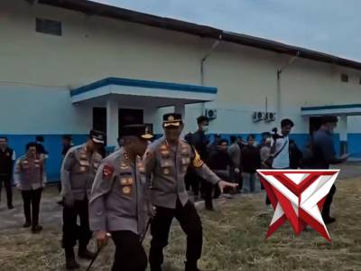 Kapolresta Bandung mendampingi Kapolda Jawa Barat dalam rangka kegiatan peninjauan lokasi SPPG