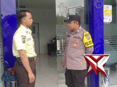 Dialogis dengan satpam BRI, tingkatkan keamanan objek vital - PoliceTube