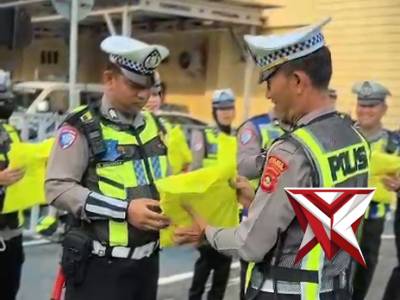 Satlantas Polres Muba Apel Cek Kesiapan Diri Dan Kendaraan Dinas