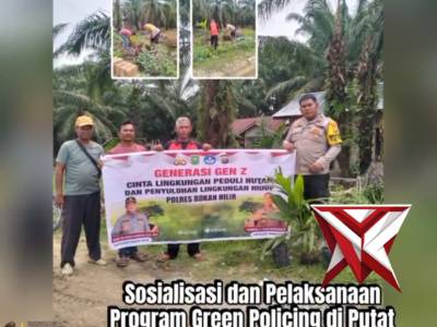 giat green policing oleh polsek tanah putih - PoliceTube