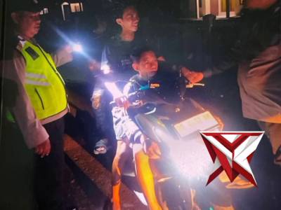 Giat KRYD Malam di Wilkum Polsek Jejawi