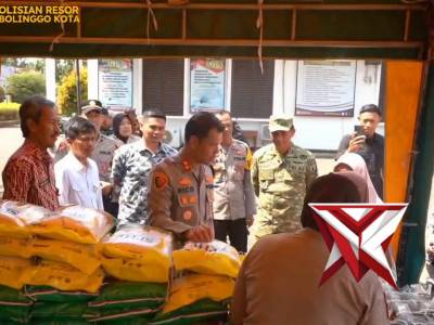 Gerakan Pangan Murah Serentak Polres Probolinggo Kota