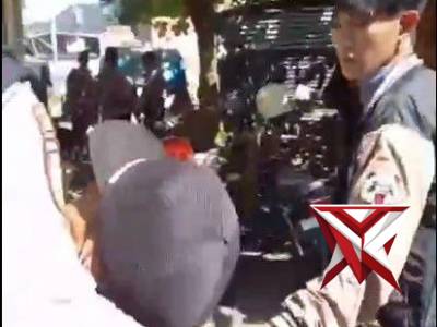 *Sigap dan Respon cepat personel piket Pos Pam Pantai Zakat evakuasi seorang bapak pingsan.*