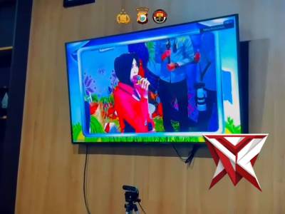 Polres haltim melaks zoom dan penanaman jagung serentak kuartal I thn 2026