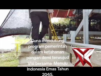 Giat ketahanan pangan Polsek pampangan Oki