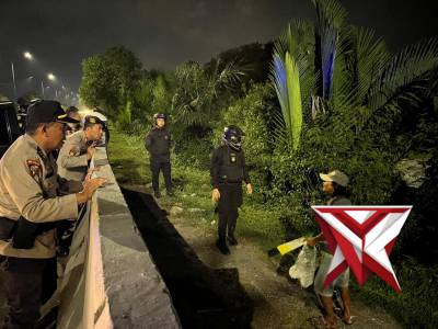 Polres Pelabuhan Belawan Gencarkan Patroli Gabungan Ciptakan Kamtibmas Kondusif Selama Ramadhan