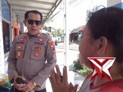 Gerakan Pangan Murah Polsek Maesan