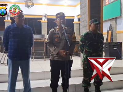 Apel siaga gabungan pengamanan malam takbir dan sholat id